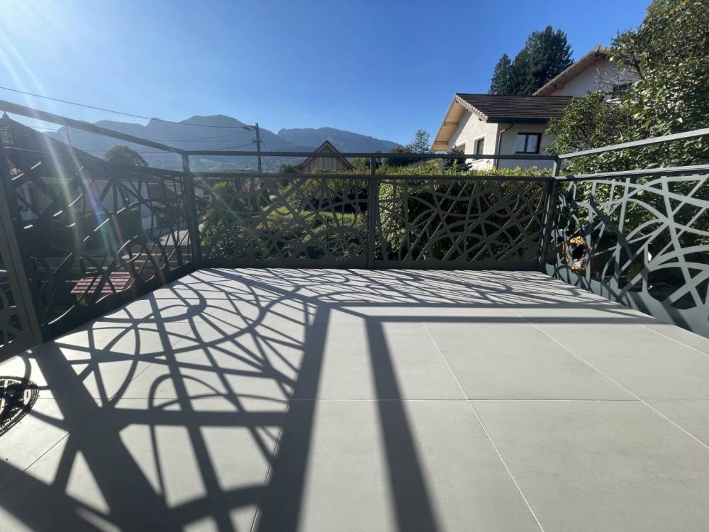 Garde corps terrasse