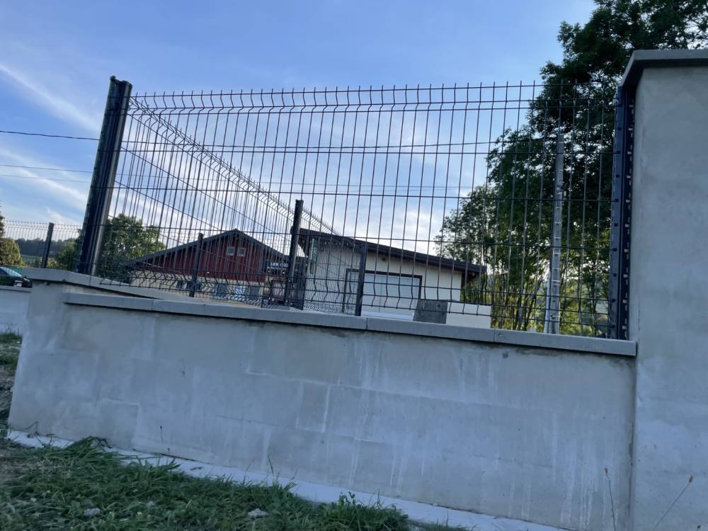 Clôture vue bas