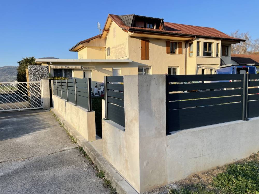 Rambarde vue maison