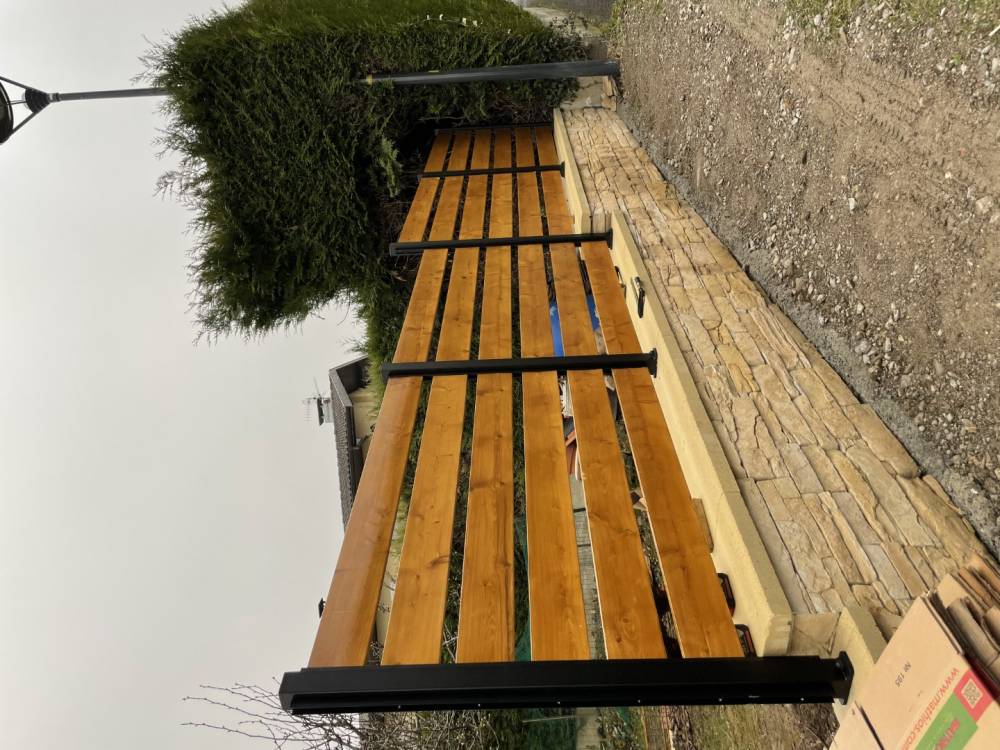 Rambarde palette en bois